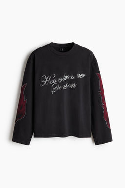 Camiseta de manga larga Loose Fit