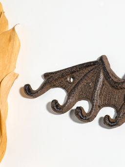 Крючки декоративные чугун "Летучая мышь" 24,2х7,5х1,6