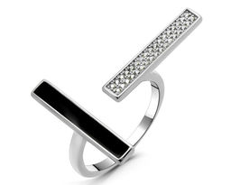 Кольцо из серебра эмаль, МЦВА365