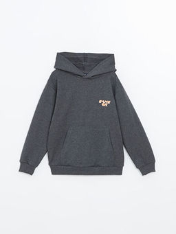 Kap??onlu Erkek ?ocuk Sweatshirt