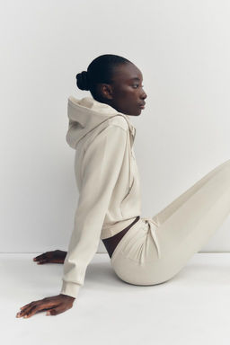 CROPPED INTERLOCK SWEATSHIRT - Zara фото 13