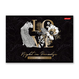 Светоч 48АЛСК4_7_3_9 Альбом для рисования, фольга, 100 г/м2 A4 29 х 20.5 см 5 шт. на скобе 48 л. 000267 Магия дикой природы