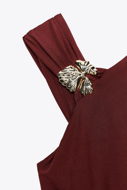 POLYAMIDE HARDWARE BODYSUIT - Zara фото 18