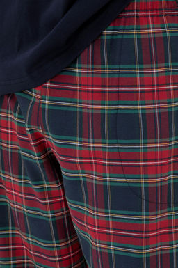 Мужской темно-синий пижамный комплект Неожиданная скидка в корзине - U.s. polo assn фото 7