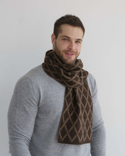 Шарф из пуха яка 3791