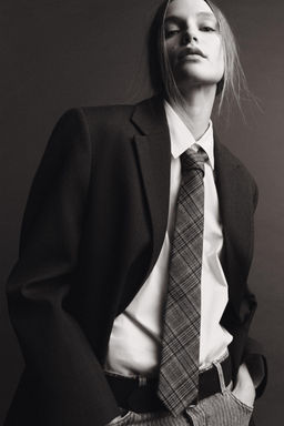 CHECKED TIE - Zara фото 2