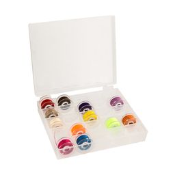 Gamma контейнер для шпулек CFS-01 пластик 12 x 10 x 2.5 см прозрачный