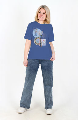 Футболка Алиса Ф-93Е (44-62) кулирка - Лотос фото 12