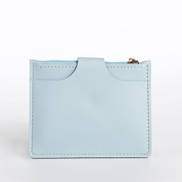 Картхолдер на кнопке, цвет голубой - Simaland фото 2