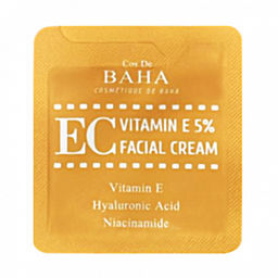 (Пробник) Cos De Baha EC Cream Sample, 1,5ml*10 - Восстанавливающий крем с 5% витамина Е и церамидами