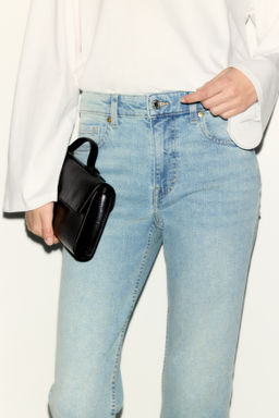 Flared Regular Waist Ankle Jeans - H&m фото 9