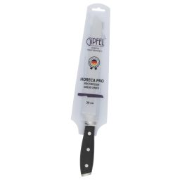 50580 GIPFEL Нож для хлеба HORECA PRO 20см, кованый. Материал лезвия: сталь X30CR13. Материал ручки: пластик ABS. Толщина: 2,3 мм.  фото 3