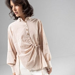 Рубашка из 100% хлопка, Дивная смелость (beige) - Charutti фото 15