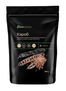 GF Кэроб 200 гр - Greenformula фото 2