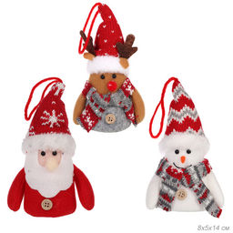 Новогоднее украшение светодиодное 8x5x14 см / N103 /уп 250/ микс - Галеонтрейд фото 11