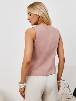 Жилет Аманти-1 из льна с вискозой - Виотекс фото 51