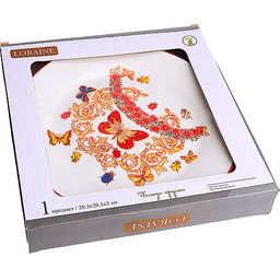 30786 Блюдо круглое 20,5см Романтика доломит LR (х48) - Mayer&boch фото 3