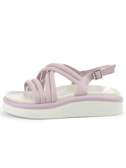 08-PEL270-5 VIOLET Босоножки женские (натуральная кожа)