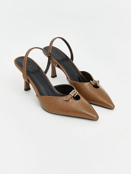 Sivri Burunlu Kad?n Topuklu Ayakkab?