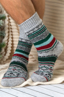 Мужские шерстяные носки Happyfox