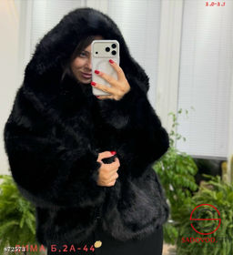 Шуба женская из искусственного меха - Fiona фото 3