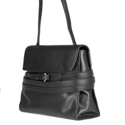 H5965 black, Женская кожаная сумка, Barcelo Biagi