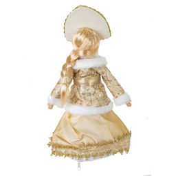 Снегурочка с ёмкостью для конфет, L18 W13 H36 см