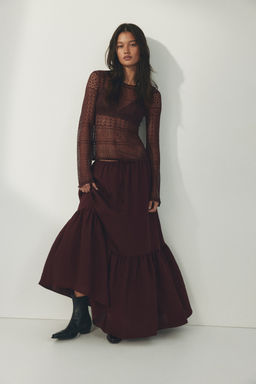 Falda evas? de crep? - H&m фото 3