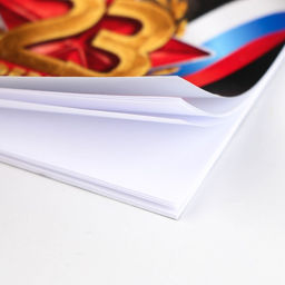 Цена за 2 шт. Подарочный набор ручка шариковая и блокнот 16 л 23 февраля: Сильному духом - Artfox фото 3