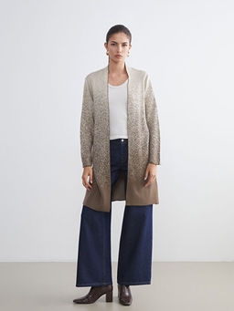 ?al Yaka Desenli Kad?n Triko H?rka