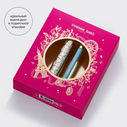 Vivienne Sabo Подарочный набор (тушь Cabaret Legende золотая Карандаш для глаз Liner Flirteur т.301) 2025  фото 5
