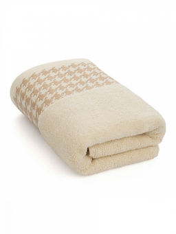 Полотенце для лица 50x90 молочный махровая ткань