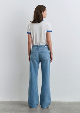 Victoria Premium Blue Indigo Mavisi Jean Pantolon  фото 6