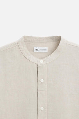 COTTON - LINEN SHIRT - Zara фото 31