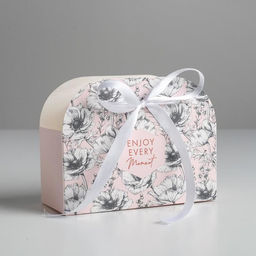 Цена за 5 шт. Переноска для цветов складная Enjoy every moment, 17 13 7 см - Дарите счастье фото 2