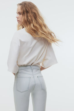 Slim Straight High Jeans - H&m фото 3