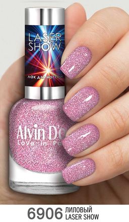 Alvin Dor Лак для ногтей LASER SHOW тон 6906 15мл
