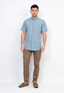 Сорочка мужская короткий рукав GREG Gb225/109/74/Z/1*  фото 10