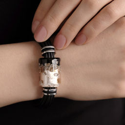 GRACEFUL BLOOM Браслет R3655 - Vloes фото 4