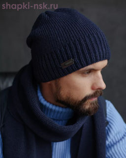 M 473 F 473 Комплект мужской флис (колпак+шарф)