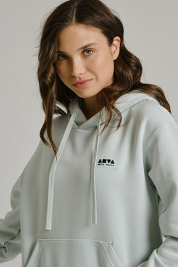 Худи Серо-зеленый