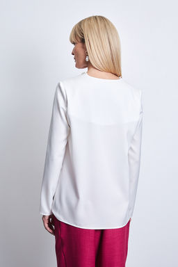 Блуза 156851 (молочный)