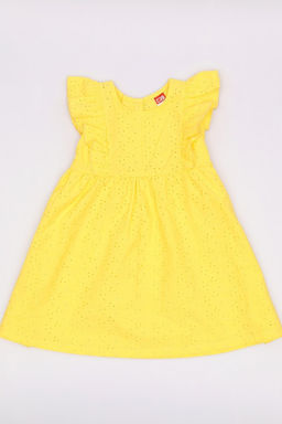 CRB wear/CSBG 63829-30-414 Платье для девочки,желтый/Ex.Cherubino
