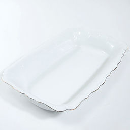 90045-401L Блюдо сервировочное для подачи керамика 33,5х22,5х5,5 LR (х8)