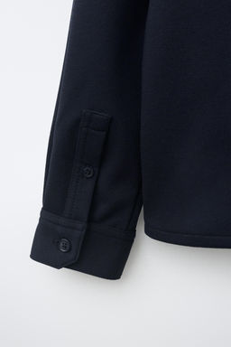 SOBRECAMISA COMFORT BOLSILLO / Marino - Zara фото 6
