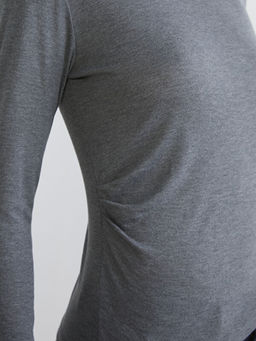 Kay?k Yaka B?zg?l? Bluz