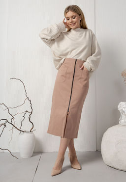 Юбка AMORI 3130 капучино  фото 3