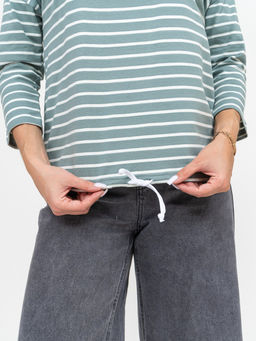 Лонгслив Николь Хлопок 95%, лайкра 5% тельняшка - Ивассорти фото 36