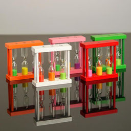 Песочные часы «Изучаем время» 3×9×9 см, МИКС