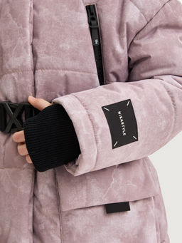 Пальто 6з7425 пудра - Nikastyle фото 6